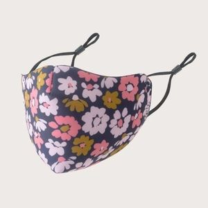 EMORY ROSE flower pattern face mask